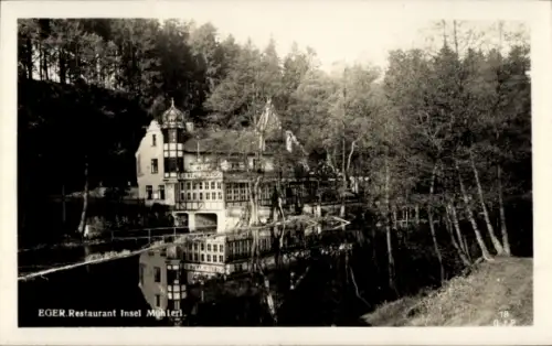 Ak Cheb Eger Region Karlsbad, Gasthof Insel Mühlerl
