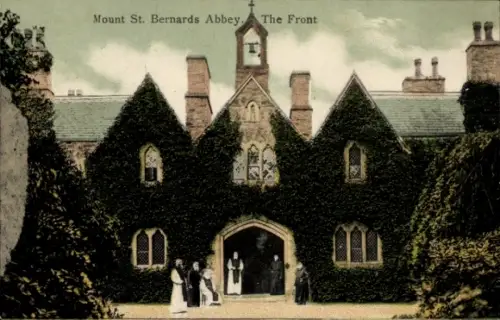 Ak Leicestershire England, Mount Sankt Bernards Abtei