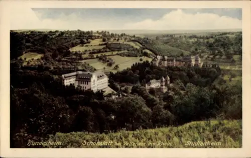 Ak Schönstatt Vallendar am Rhein, Rundesheim, Studienheim