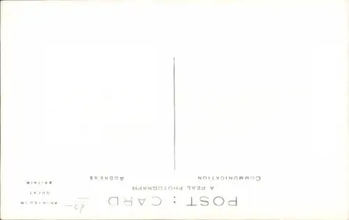 Ak King George V, Portrait in Uniform