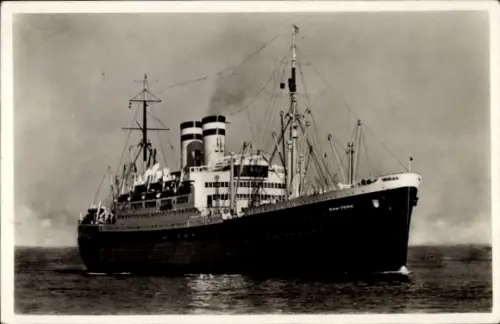 Ak HAPAG Dampfer New York, Schnelldampfer