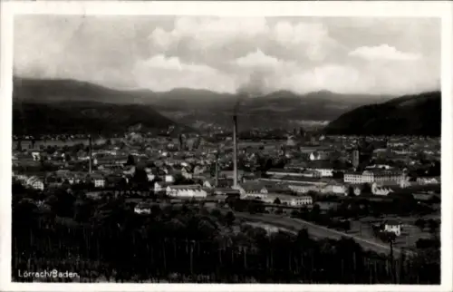 Ak Lörrach in Baden, Gesamtansicht