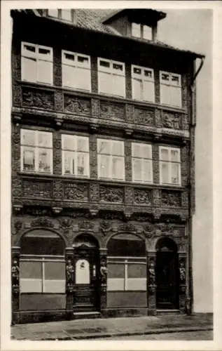 Ak Wernigerode im Harz, Altes Gerlitzsches Haus
