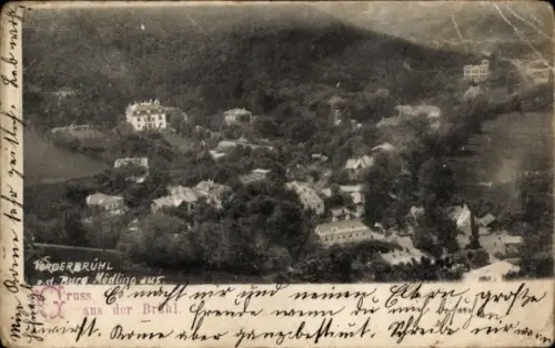 Ak Vorderbrühl Mödling in Niederösterreich, Gesamtansicht