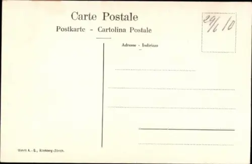 Ak Thun Kanton Bern Schweiz, Schloss, Kirche, Thunerhof