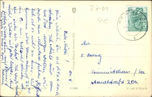 Ak Mirow in Mecklenburg Vorpommern, Kirche