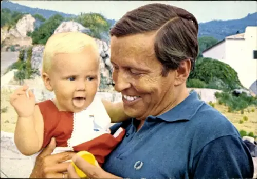 Ak Claus von Amsberg, Prinz Willem Alexander, Porto Ercole 1968