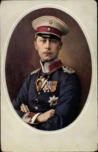 Ak Kronprinz Wilhelm von Preußen, Portrait