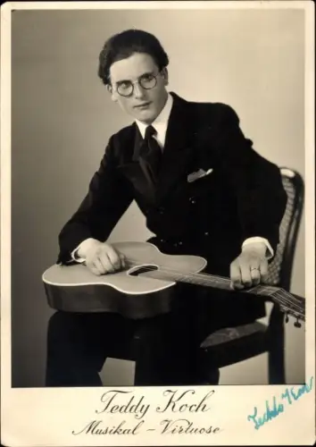 Ak Teddy Koch, Musikal-Virtuose, Gitarre
