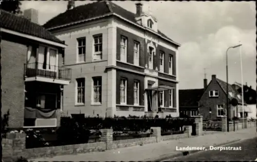 Ak Landsmeer Nordholland Niederlande, Dorpsstraat