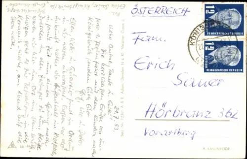 Ak Königsbrück in der Oberlausitz, Markt