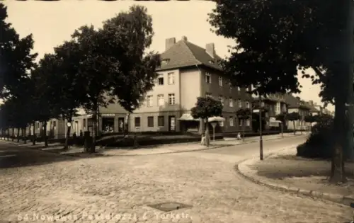 Foto Ak Nowawes Babelsberg Potsdam, Pestalozzistraße Ecke Yorkstraße