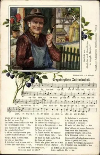 10 alte Lied Ak, diverse Ansichten