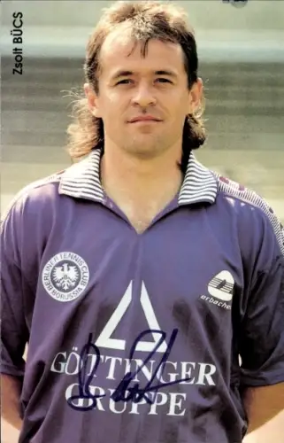 Autogrammkarte Fußballer Zsolt Bücs, Tennis Borussia Berlin, Autogramm