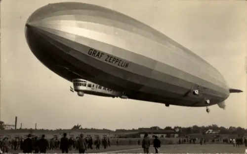 Foto Ak Luftschiff Graf Zeppelin