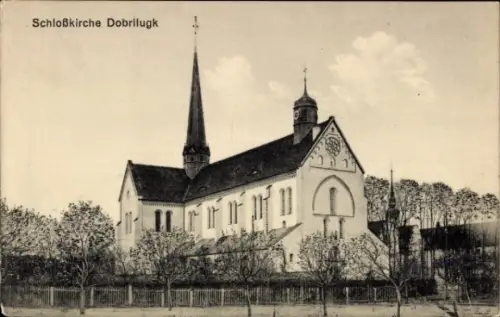 Ak Dobrilugk Doberlug Kirchhain in Brandenburg, Schlosskirche