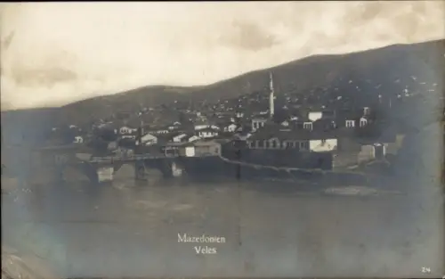 Ak Veles Mazedonien, Gesamtansicht