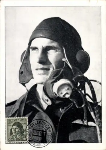 Ak Pilot Alois Vašátko, Portrait