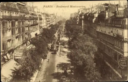 Ak Paris IX., Boulevard Montmartre