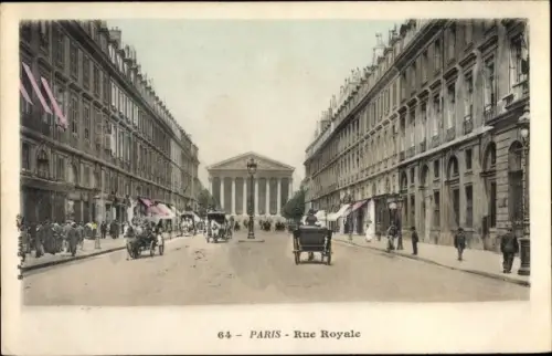Ak Paris VIII., Rue Royale