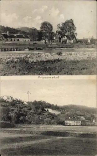 Ak Putzmannsdorf Ternitz Niederösterreich, Teilansichten