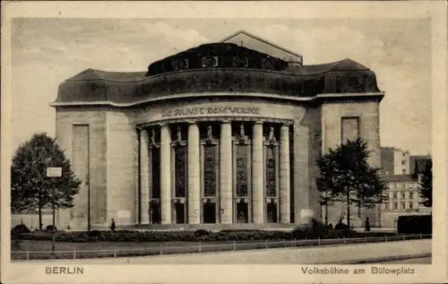 Ak Berlin, Volksbühne am Bülowplatz