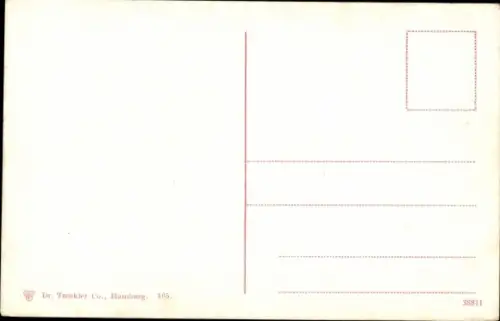 Ak Hamburg Nord Uhlenhorst, Partie am Feenteich, Villen am Ufer