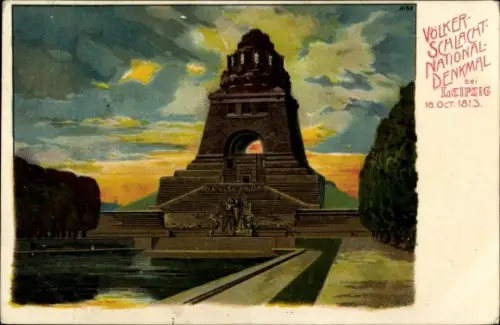 Litho Leipzig in Sachsen, Völkerschlachtdenkmal