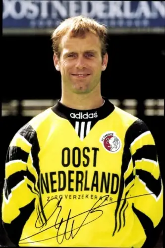 Autogrammkarte Fußballer Aldo Swager, FC Twente, Autogramm