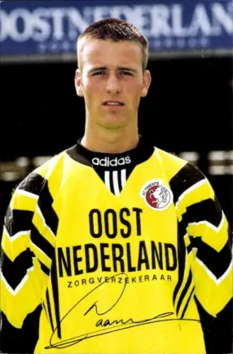 Autogrammkarte Fußballer Cees Paauwe, FC Twente, Autogramm