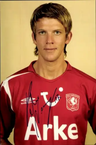 Autogrammkarte Fußballer Peter Niemeyer, FC Twente, Autogramm