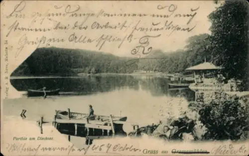 Ak Gremsmühlen Malente in Ostholstein, Diecksee