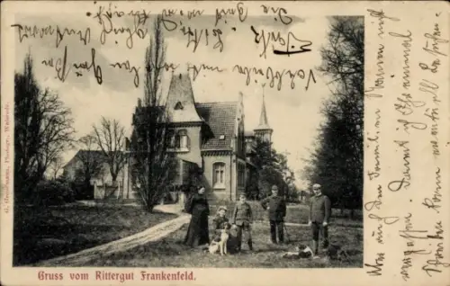 Ak Frankenfeld Niedersachsen, Rittergut Frankenfeld