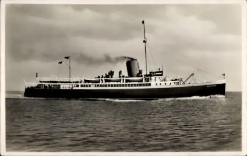 Ak Norddeutscher Lloyd Bremen, Schnelldampfer Roland, Ansicht Steuerbord