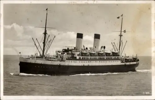 Ak Zweischrauben Motorschiff MS Monte Olivia, HSDG