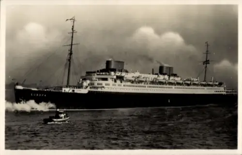 Ak Turbinen Schnelldampfer Europa, Norddeutscher Lloyd