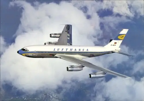 Ak Deutsches Passagierflugzeug, Lufthansa, Boeing Jet 720 B