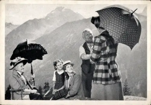 Ak Film Heidi und Peter, Elsbeth Sigmund, Traute Carlsen, Isa Günther, Heinrich Gretler, Anita Mey