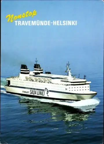 Ak Fährschiff Silja Line, Finnjet, Travemünde - Helsinki