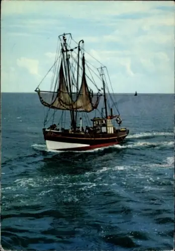 Ak Fischkutter, Fischfang