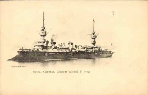 CPA Marine Militaire Française, Amiral Charner, Croiseur cuirassé Ier rang