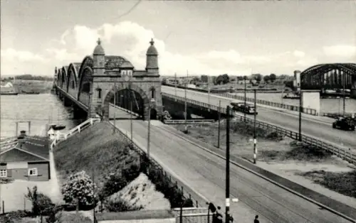 Ak Hamburg Harburg, Elbbrücken