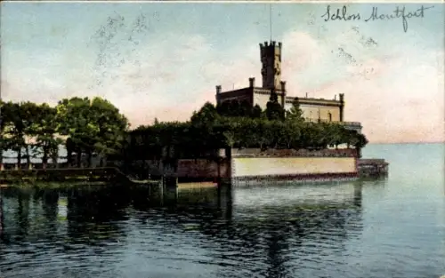 Ak Langenargen am Bodensee, Schloss Montfort