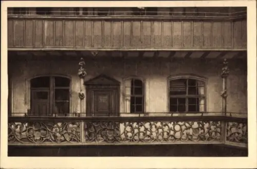 Ak Nürnberg in Mittelfranken, Galerie im Historischen Hof Tucherstraße