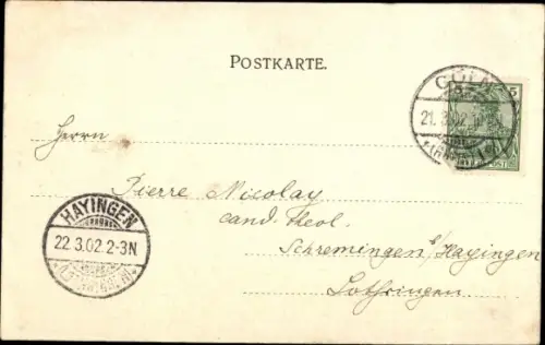 Ak Köln am Rhein, Dom von Süden