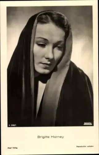 Ak Schauspielerin Brigitte Horney, Ross Verlag 2560/1