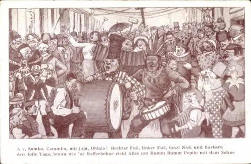 Ak Karneval, A y, Samba, Caramba, mit jaja, Ohlala