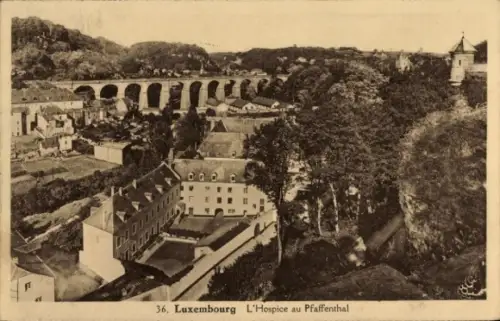 Ak Luxembourg Luxemburg, L'Hospice au Pfaffenthal