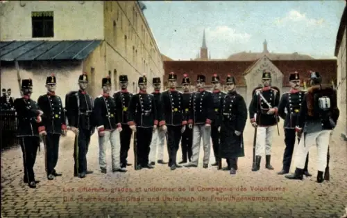 Ak Luxemburg, Luxemburger Freiwilligenkompanie