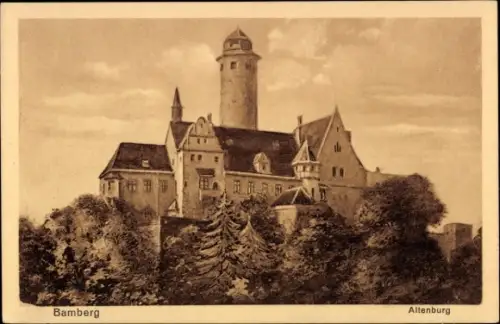 Ak Bamberg in Oberfranken, Altenburg